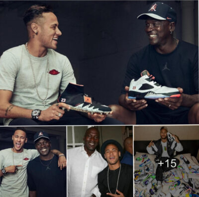 Neymar splurges over £14,000 during a single shopping spree, all while expressing his admiration for Michael Jordan, whom he considers one of the most content individuals in history.