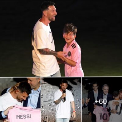 Lionel Messi’s son, Thiago, goes viral for funny moment during Inter Miami presentation