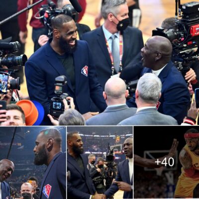 LeBron James’ unforgettable moment playing with the basketball legend Michael Jordan