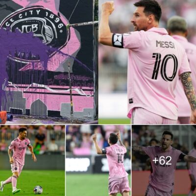 Inter Miami fans restore Messi mural vandalized by rivals
