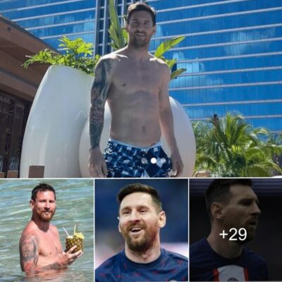 Lionel Messi leaves fans bewildered after posting snap of unusual knees
