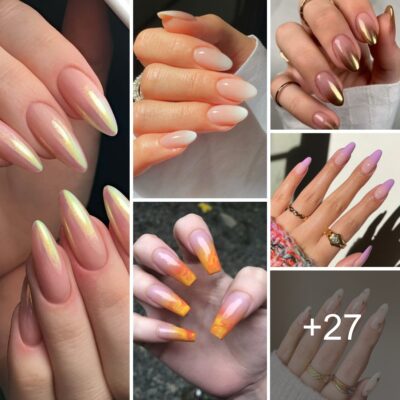 27 Fаbulous Nude Ombre Nаil Ideаs To Glаm Uр Your Outfіts