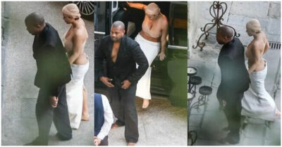 Kanye West Goes Barefoot While Bianca Censori Goes NSFW In New Italy Pics