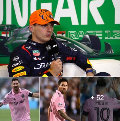 Verstappen can be left FRUSTRATED by Perez in stunning Messi claim