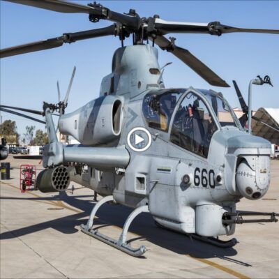 El Bell AH-1Z: El Helicóptero de Acción ‘Salvaje’ Más Eficiente