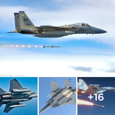 El F-15 Eagle logra el “disparo de misil aire-aire más largo conocido” durante una prueba de la Fuerza Aérea de EE.UU.