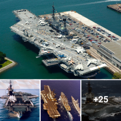 Como el portaaviones con la historia de servicio más larga del siglo XX, el USS Midway se ha distinguido durante sus casi ocho décadas de servicio.