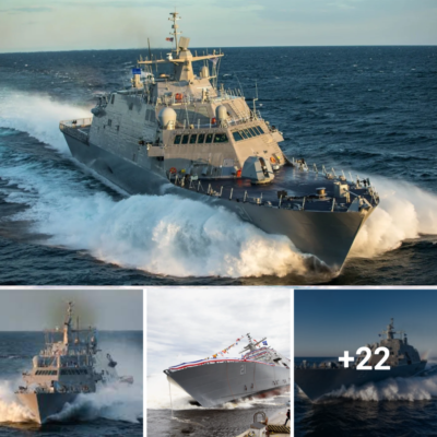 El futuro USS Minneapolis-Saint Paul (LCS 21) es aceptado por la marina estadounidense.