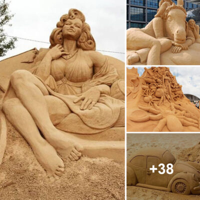 Shaping Marvels in Granules: Revealing the Intricate Artistry of Sand Sculptures