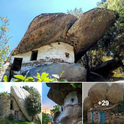 Living the Hard Rock Life: Amazing Houses in Greece Built Among Massive Boulders