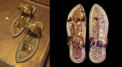 Tutankhamun’s Gold Sandals of Ancient Egypt