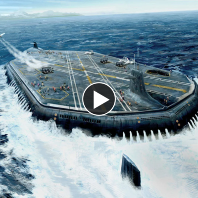 Revelando lo inimaginable: el portaaviones submarino sin precedentes con capacidades sumergibles
