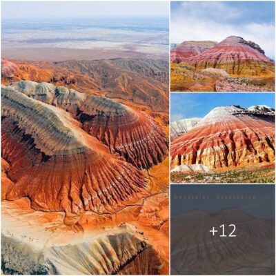 Aktau Mountains: A Geological Masterpiece In Altyn Emel National Park, Kazakhstan