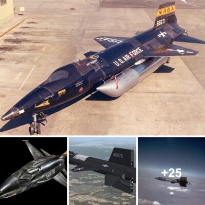 El North American X-15: La Aeronave Cohete Tripulada Más Rápida del Mundo Alcanzando Velocidades de 4000 mph