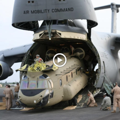Fascinating Up-Close eпсoᴜпteг: Exploring the Mighty ‘Flying Athlete,’ the C-5 Galaxy