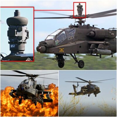 This Is What The AH-64 Apache’s New Extended Rotor Mast Does