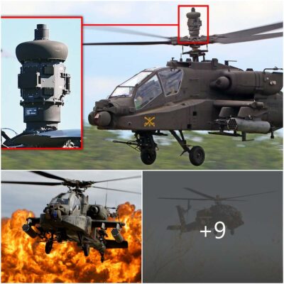 Esto es lo que hace el nuevo mástil de rotor extendido del AH-64 Apache