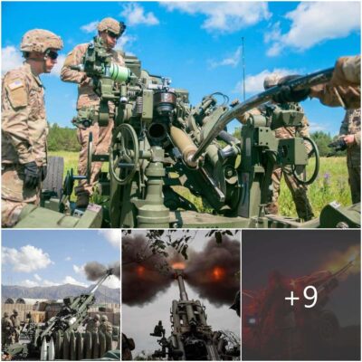 Discover the impressive firepower of the M777 Howitzer
