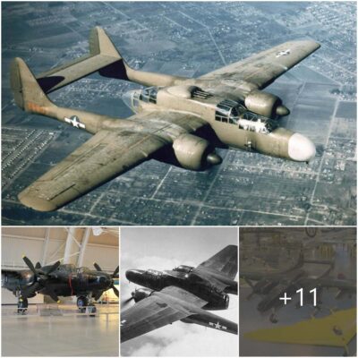 El Northrop P-61 Black Widow y su Mortal Red