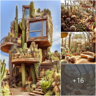 Explore the beautıful cactus house