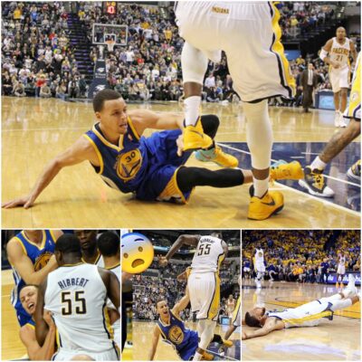 Stephen Curry Shares Hilarious Story Of When Roy Hibbert Sent Him Flying After On-Court Scuffle In 2013