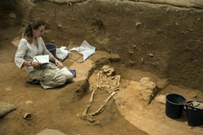 Philistine cemetery unearthed in Israel