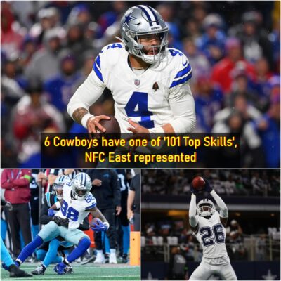 6 Cowboys have one of ‘101 Top Skills’, NFC East represented