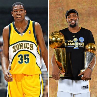 Unveiling the Legend: Kevin Durant’s Extraordinary Evolution from Skinny Underdog to NBA’s Timeless Phenomenon