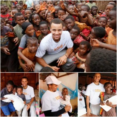 Stephen Curry’s Compassionate Journey: Spreading Hope and Joy in Tanzania Through Philanthropy.