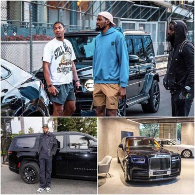 Durant’s Lavish Christmas Gift: Kevin Durant Treats Himself to a Rolls Royce Cullinan, Displaying Opulence and Style