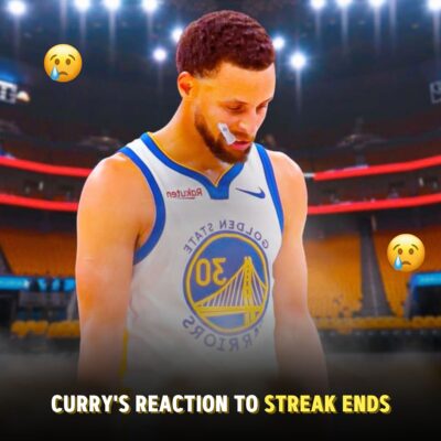 Warriors star Stephen Curry’s bitter reaction to 3-point streak coming to end