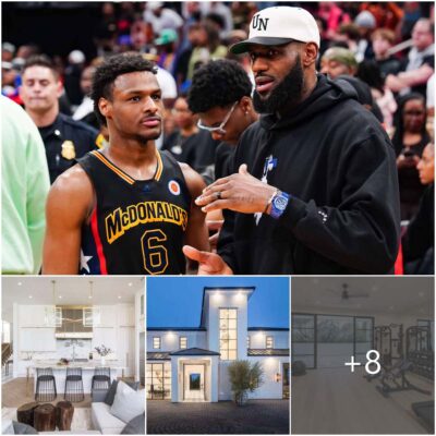 LeBron James Surprises Bronny James with a £20M Mansion as a Graduation Gift, Filled with Luxury and Extravagance.