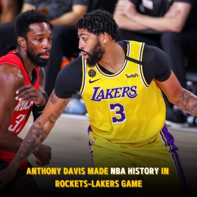 Anthony Dаvіs Mаde NBA Hіѕtory In Roсkets-Lakers Gаme