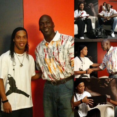 Michael Jordan’s Philanthropic Legacy: Revealing Generous Contributions Through His Partnership with Ronaldinho and the ‘Jordan R10’ Shoes.