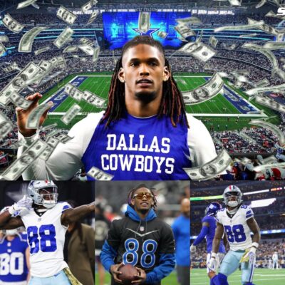 Cowboys Rumored to Make CeeDee Lamb Oпe of the Top 5 Highest-Paid Wide Receivers with New Deal.