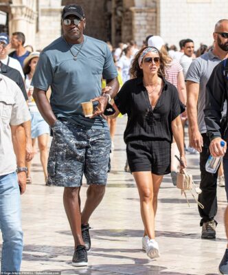 Cameras Accidentally Caught The Moment Michael Jordan And His Wife Yvette Prieto Enjoyed Coffee On Their $83.3 Million Yacht, Before Strolling On The Sand In St Tropez With His Bodyguards