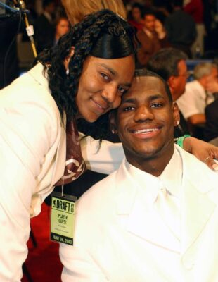 LeBron James’ mother Gloria raised him on her own