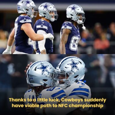 Thanks to a little luck, Cowboys suddenly have viable path to NFC championship