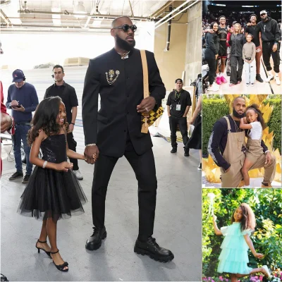 Lebron And Savannah James Are Known For Being Doting Parents To Their 3 Kids, Especially Their Little Girl Zhuri Nova Already Being A Fashionista