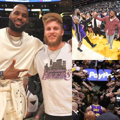 LeBron James: A Beacon of Friendliness On and Off the Field, Connecting with Fans in Every Interaction