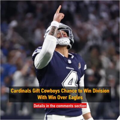 Cardinals Gift Cowboys Chance to Win Division With Win Over Eagles