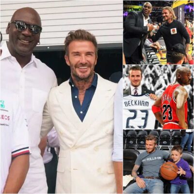 David Beckham reveals how NBA legends Michael Jordan and Magic Johnson influenced his soccer career