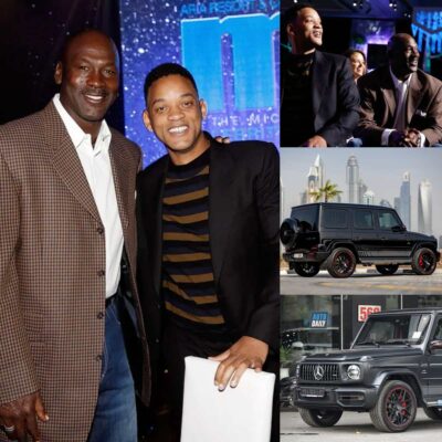 Will Smith’s Silent Gesture: Surprising Michael Jordan with a Mercedes AMG G63 as a Thank You for Film Collaboration