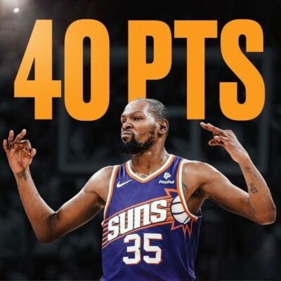 Record-breaking Performance: Kevin Durant Shatters Expectations with 40+ Points and Zero Free Throw Attempts, Making Suns History!