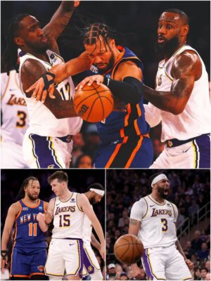 Lakers hail ‘great team effort’ after defensive masterclass snaps Knicks’ nine-game win streak