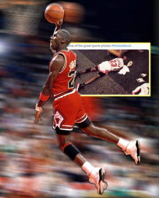 Flashback to Greatness: Michael Jordan’s Milestone – Scoring His 25,000th Career Point in the Iconic Air Jordan 12 ‘Cherry’ (1996).