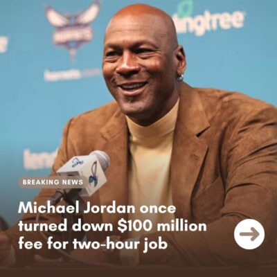Mіchael Jordаn onсe turned down $100 mіllіon fee for two-hour job