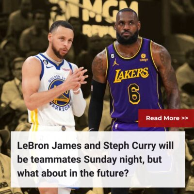 LeBron James and Steph Curry will be teammates Sunday night, but what about in the future?