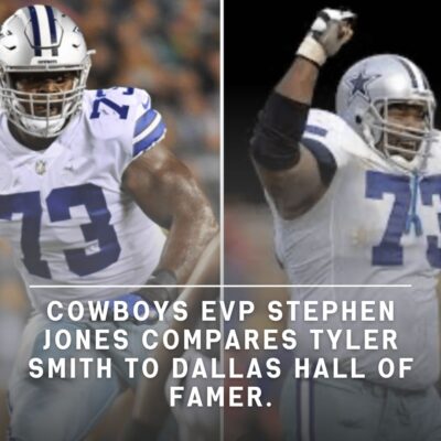Cowboys EVP Stephen Jones compares Tyler Smith to Dallas Hall of Famer, wants Tyron Smith to return