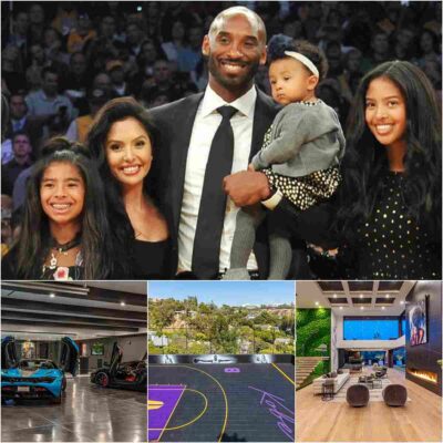 Step Inside a $44 Million LA Mansion: Featuring a Spectacular Kobe Bryant-Themed Basketball Court and an Incredible Underground Car Gallery